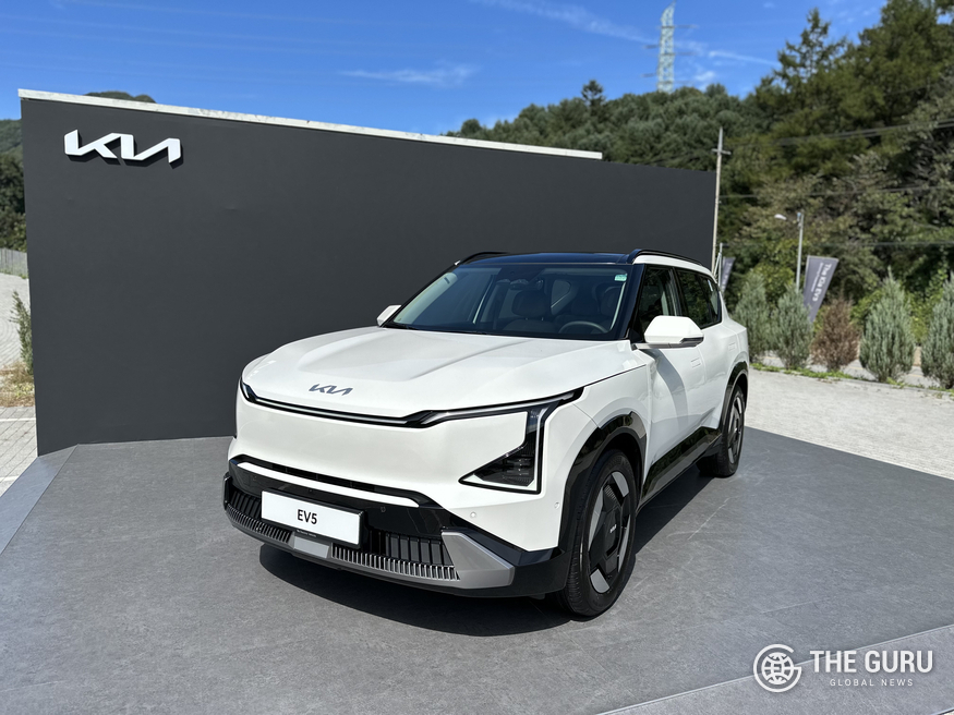 기아 EV5 외관. (사진=김은비 기자)