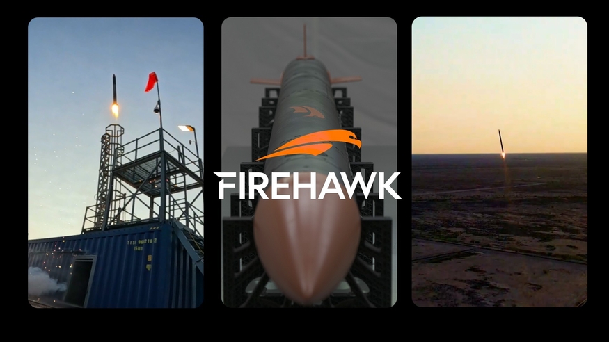 미국 로켓 기업 파이어호크 에어로스페이스(Firehawk Aerospace)는 도널드 트럼프 주니어가 참여한 벤처캐피털(VC) 1789캐피털의 주도로 6000만 달러(약 850억원) 규모로 신규 투자를 유치했다. (사진=파이어호크)