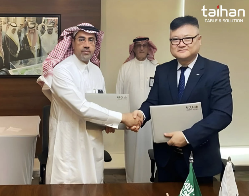대한전선은 최근 사우디아라비아의 공공·민간 합작 에너지 연구기관 '사우디 GCC(Gulf Cooperation Council·걸프협력이사회) 랩(LAB)'과 전략적 협력을 위한 양해각서(MOU)를 체결했다. (사진=대한전선)