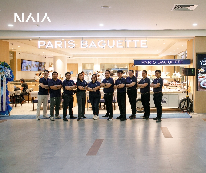 SPC그룹 파리바게뜨가 필리핀 니노이 아키노 국제공항(NAIA) 제3터미널 푸드홀 내에 입점했다. (사진=NAIA 공식 페이스북)