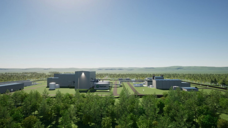 테라파워의 SMR 실증단지 조감도.(사진=테라파워)