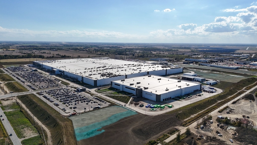 스텔란티스와 LG에너지솔루션의 합작사 '넥스트스타 에너지'가 캐나다 온타리오주에 건설한 공장 전경. (사진=넥스트스타 에너지)