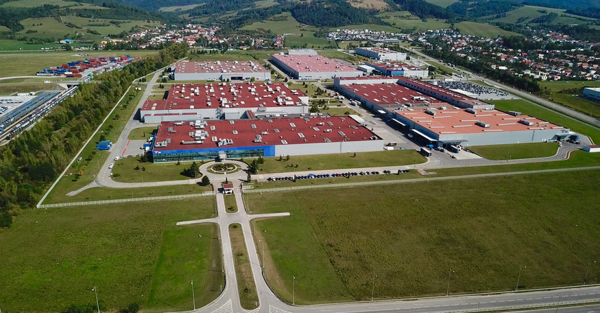모비스 슬로바키아 흐벨랴니(Gbeľany) 공장 전경. (사진=Mobis Slovakia)