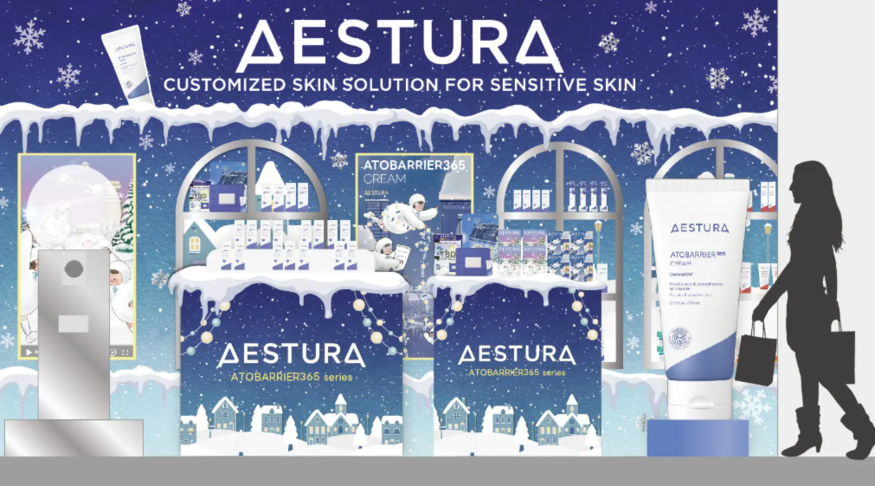 아모레퍼시픽 더마코스메틱 브랜드 '에스트라(AESTURA)'가 다음 달 7일부터 14일까지 일본 도쿄 시부야 로프트 2층에서 팝업 이벤트를 개최한다. (사진=아모레퍼시픽재팬)