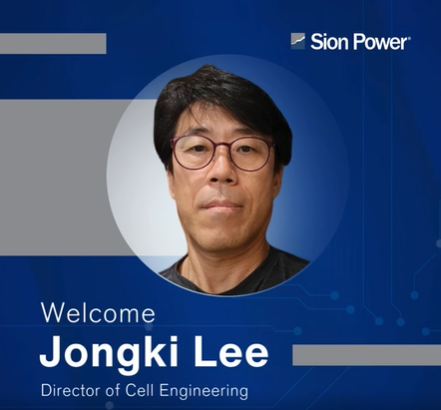 미국 리튬메탈 배터리 회사인 사이온파워가 지난 9월 이종기 셀 엔지니어링 디렉터를 선임했다고 밝혔다. (사진=사이온파워 링크드인)