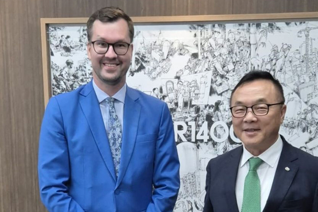 황주호 한수원 사장, 체코수출보증보험공사와 원전 자금 지원 논의