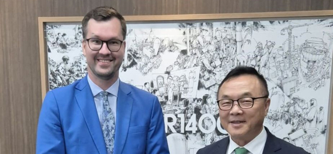 황주호 한수원 사장, 체코수출보증보험공사와 원전 자금 지원 논의