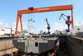 한화필리조선소 "美 현지 업체와 협력하는 '모듈식 공정' 도입 검토"