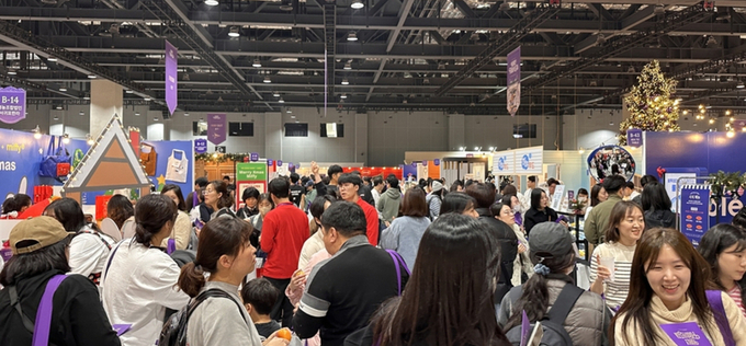 [르포] 오감 충족 '컬리푸드페스타 2025'…컬리가 펼친 홀리데이 식탁