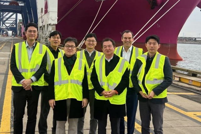 이준희 삼성SDS 사장, 美 물류 핵심 '포트 리버티' 전격 방문…'스킨십 경영' 행보