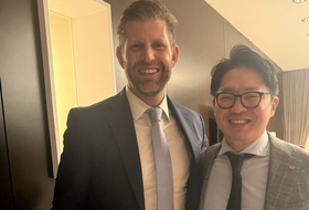 'SK家 3세' 최성환 사장, 트럼프 차남과 '워커힐 깜짝 회동'…AI 넘어 호텔 신사업까지 구상?