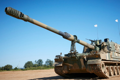 한화에어로, 이집트 군수부장관 만나 K9 자주포용 포탄 생산 계획 공유