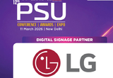 LG전자, 인도 '거버넌스 나우 PSU 컨퍼런스' 디지털 사이니지 파트너 선정... B2G 공략 가속