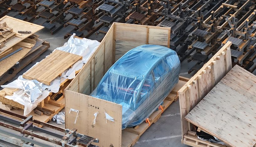 테슬라 기가텍사스서 '모델Y 롱바디 추정' 차량 포착