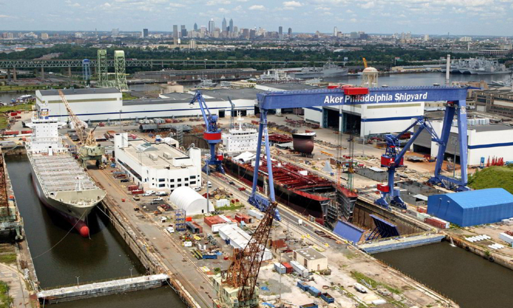 "선박법 반드시 통과시킨다" 美 조선 연합 대동단결