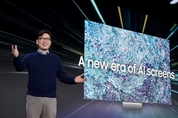 [CES 2024] 데뷔전 치른 용석우 사장, 한종희 '투 트랙 TV' 비전에 'AI' 더했다