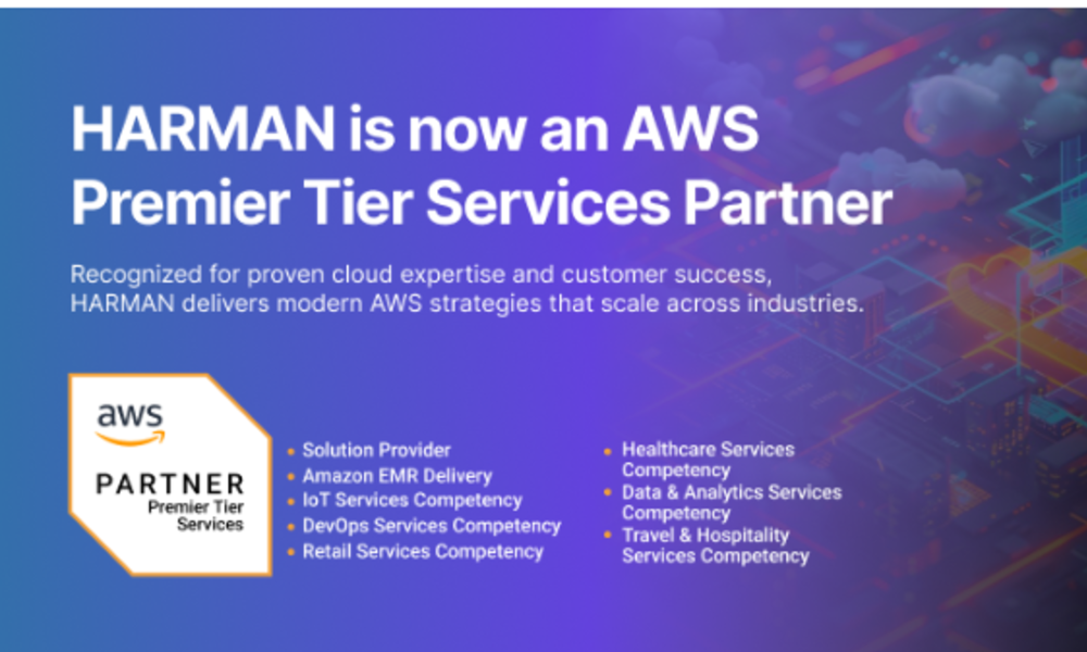 삼성전자 하만, 아마존 'AWS 최고 등급 파트너' 등극