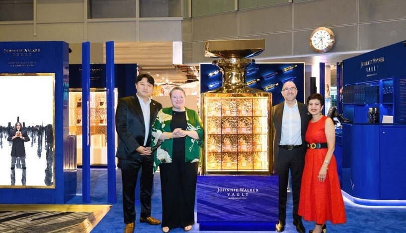 롯데면세점, 창이공항서 '조니워커 볼트' 팝업 연다…디아지오와 협업