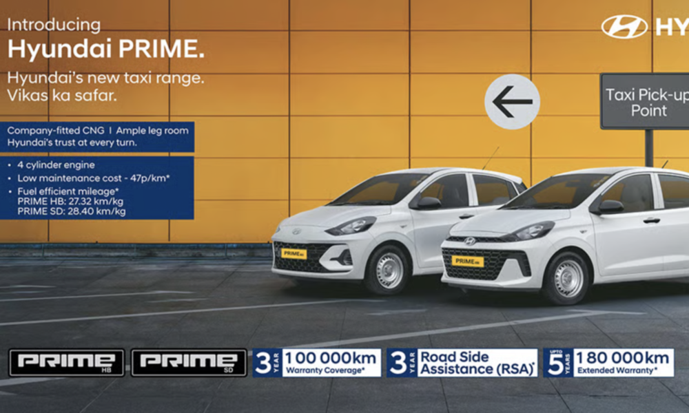 현대차, 인도 택시 전용 브랜드 '프라임' 라인업 강화…B2B 판매 비중 확대 목표