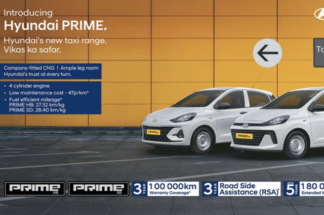 현대차, 인도 택시 전용 브랜드 '프라임' 라인업 강화…B2B 판매 비중 확대 목표