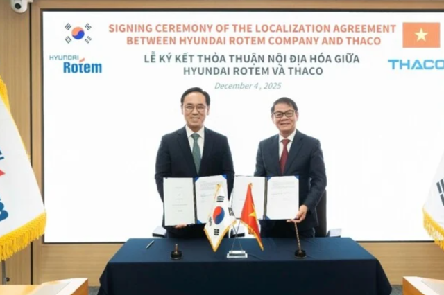 현대로템, 베트남 타코와 철도분야 MOU 체결…100조 고속철도사업 우군 확보