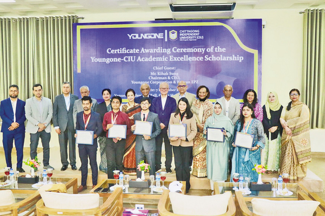 성기학 영원무역 회장, 방글라데시 인재육성 시동…치타공대 장학금 지원