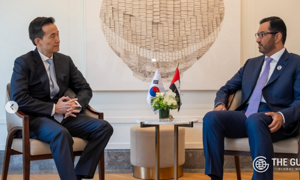 김동관 한화 부회장·UAE 산업장관 비공개 회동...방산·조선 협력 논의