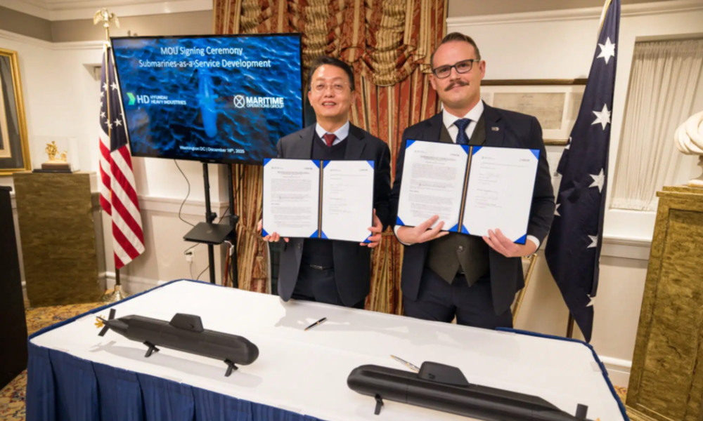 HD현대중공업, 美해군 잠수함 시장 정조준…'디젤·전기' 개발·MRO 협력