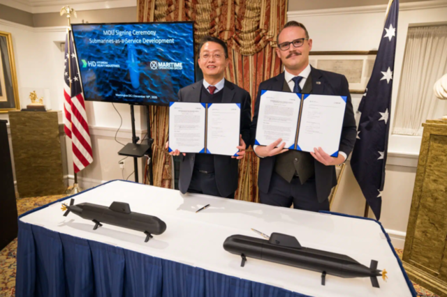 HD현대중공업, 美해군 잠수함 시장 정조준…'디젤·전기' 개발·MRO 협력