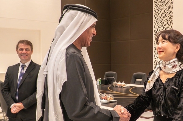 삼성전자, UAE 라스 알 카이마 DX 파트너 '유력'…현지 최고 통치자 직접 환대