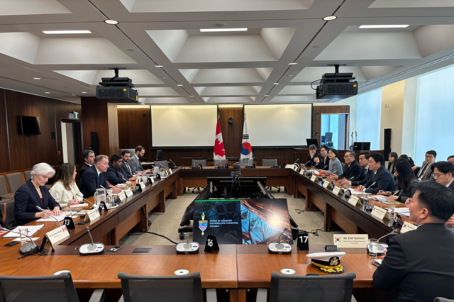 절충안 들고 '방한' 캐나다 국무장관…HD현대·한화오션 만나 막판 조율 분석