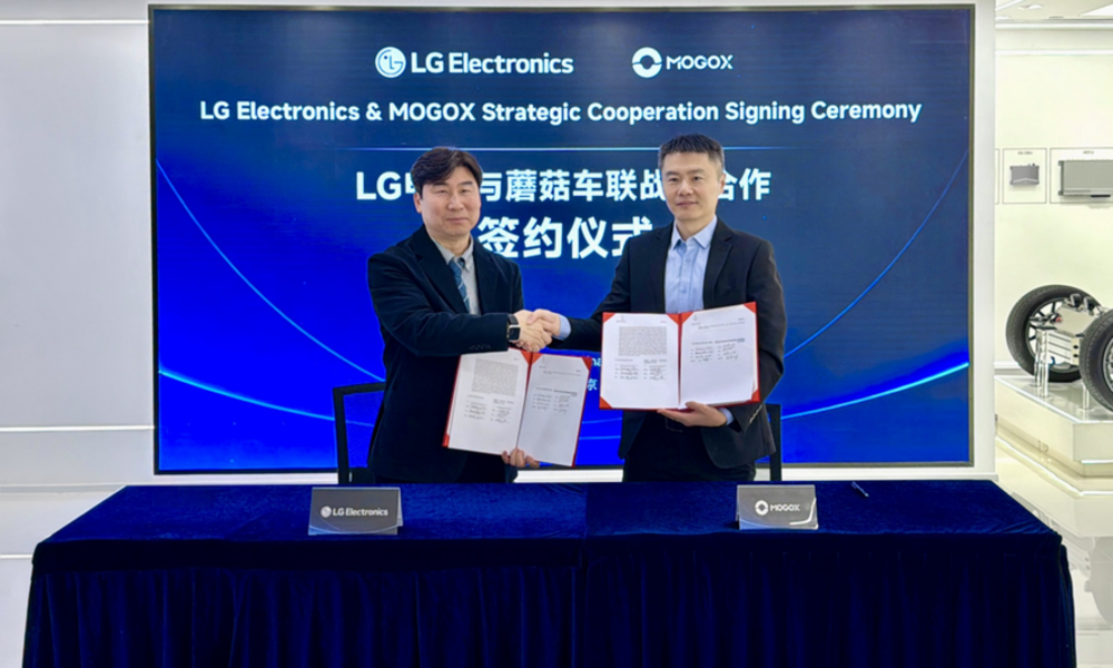 LG전자, 중국 MOGOX와 미래 모빌리티 핵심 'V2X 깐부'…신규 사업 기회 발굴 박차
