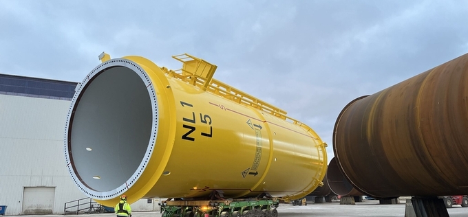 씨에스윈드, 바텐폴향 풍력발전 구조물 전량 공급 최종 확정