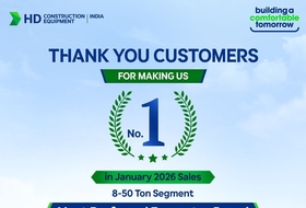 HD건설기계, 인도 굴착기 '핵심 세그먼트' 1위…현지화 전략 성과 가시화