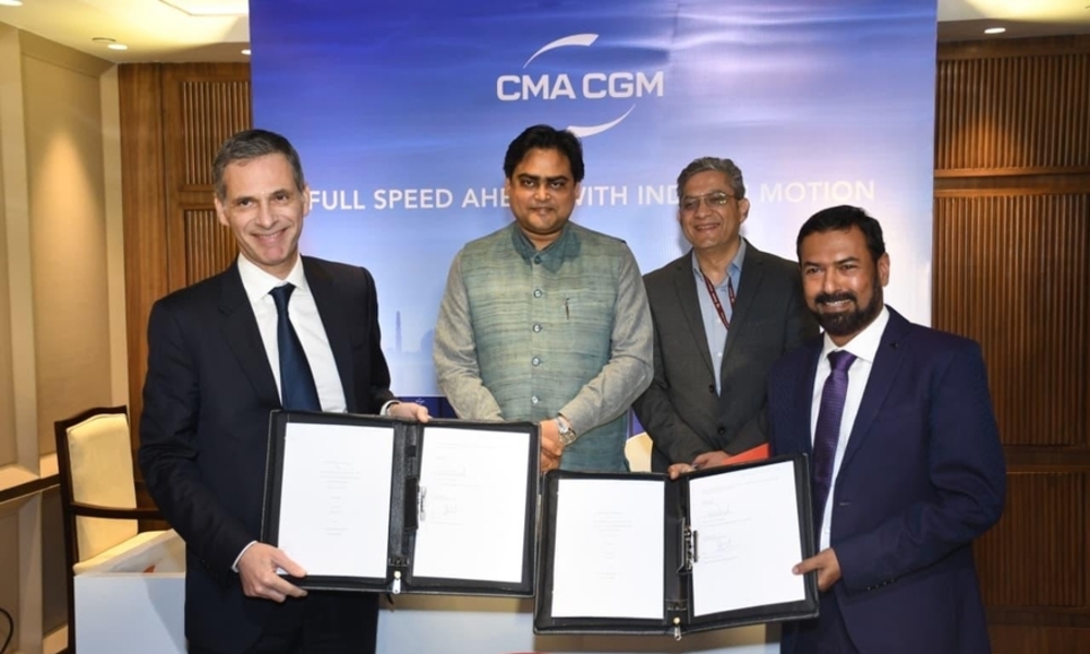 HD현대중공업·인도 코친조선소 동맹 위력 현실화…CMA CGM 컨선 6척 수주