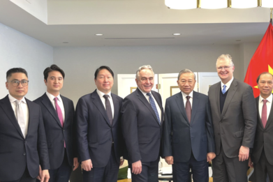 최태원 SK 회장, 베트남 권력 서열 1위와 美 깜짝 회동…'SEIC' 구상 탄력