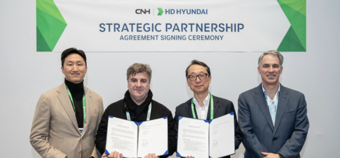정기선 회장 "미래기술 실행 속도↑"…HD현대, CNH와 'AI 자율로봇' 혈맹 가속