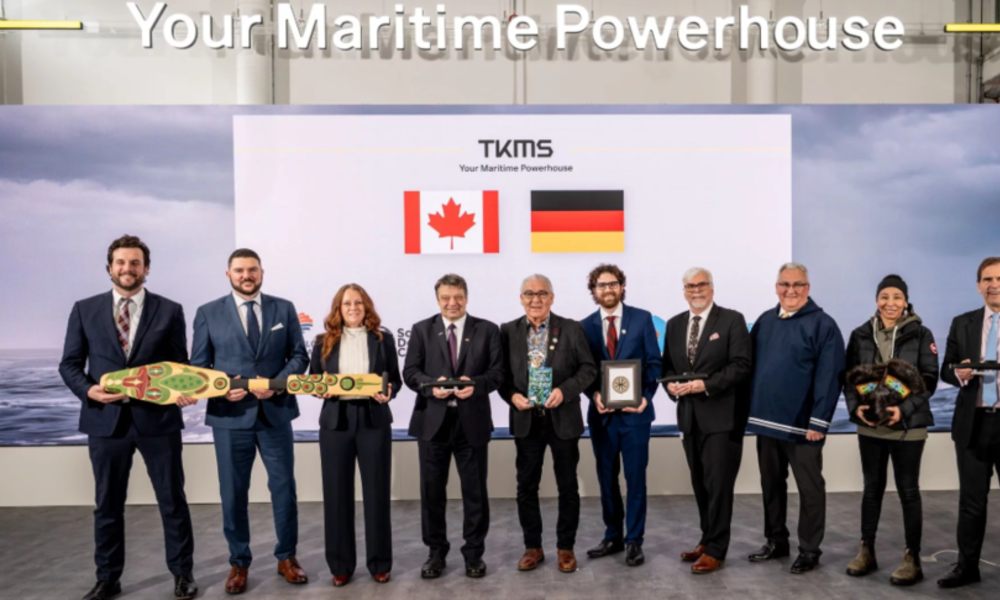 TKMS도 막판 총력전, 캐나다 원주민 단체와 잠수함 사업 동맹 구축