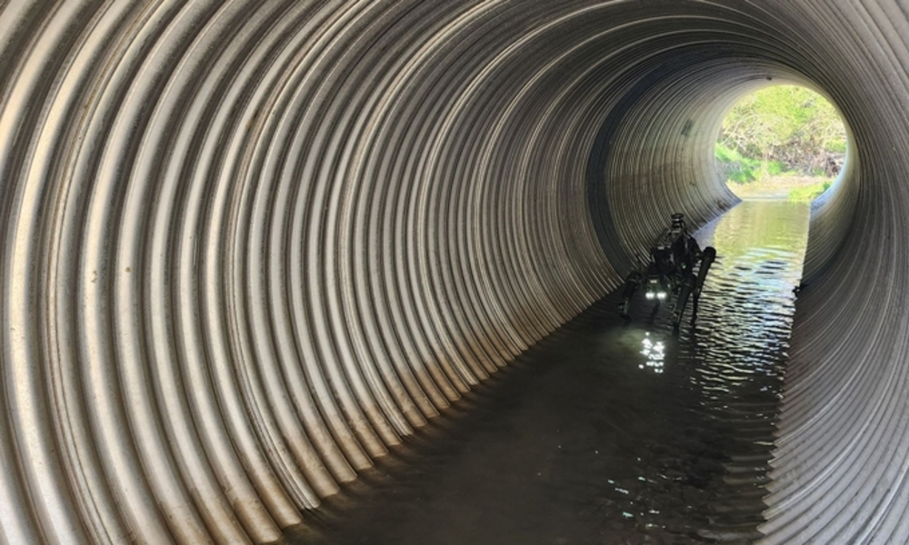 고스트로보틱스, 美 ODOT 로봇 연구에 참여…드론 보조 지상 로봇 실증