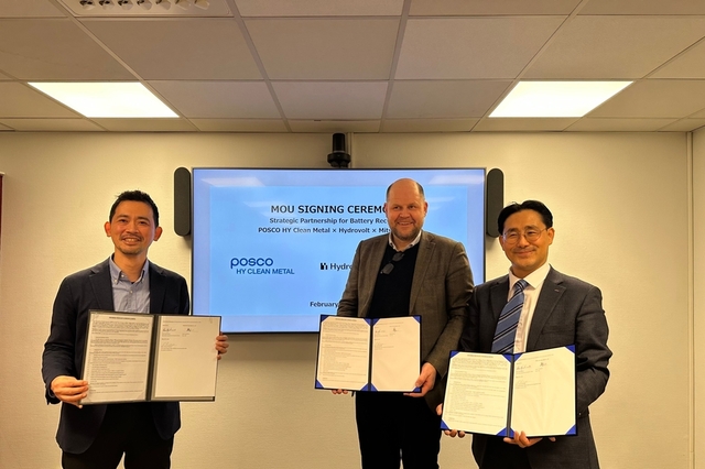포스코, '파산 보호' 노스볼트 빈자리 꿰찼다…유럽 폐배터리 주도권 확보