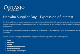 한화오션, 캐나다 온타리오 공급망 구축 우군 확보…CPSP '핵심 동맹군' 확대