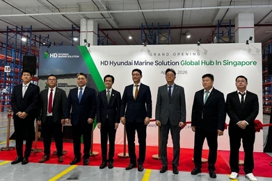 HD현대마린솔루션, 싱가포르 물류센터 본격 가동…LX판토스도 전방위 지원