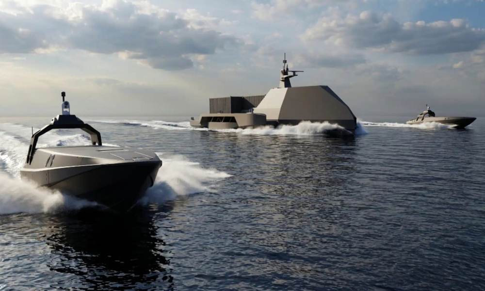 안두릴·크라켄, '소형 USV 개발' 파트너십 체결