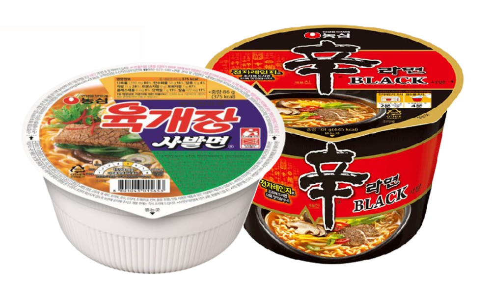 농심 '육개장 사발면', 50만 군장병 선호 라면 1위…'신라면 블랙' 2위