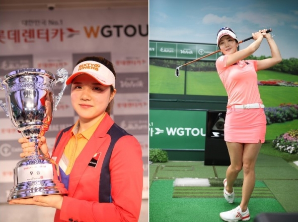 3차 대회 우승자인 한지민과 최근 약진을 보이고 있는 김지민이 ‘2018 롯데렌터가 WGTOUR 정규투어 4차 대회’에 출전해 스크린여왕의 자리를 가릴 예정이다. 3차 대회 우승자인 한지민과 최근 약진을 보이고 있는 김지민이 ‘2018 롯데렌터가 WGTOUR 정규투어 4차 대회’에 출전해 스크린여왕의 자리를 가릴 예정이다.