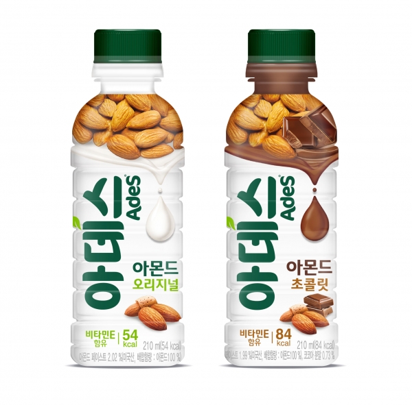 코카콜라의 씨앗 음료 브랜드 아데스 2종 코카콜라의 씨앗 음료 브랜드 아데스 2종