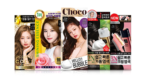 인기 걸그룹 ‘블랙핑크’를 모델로 내세운 미쟝센의 '헬로버블'이 동남아 염모제 시장에서 두각을 나타내고 있다. (사진=아모레퍼시픽 미쟝센)