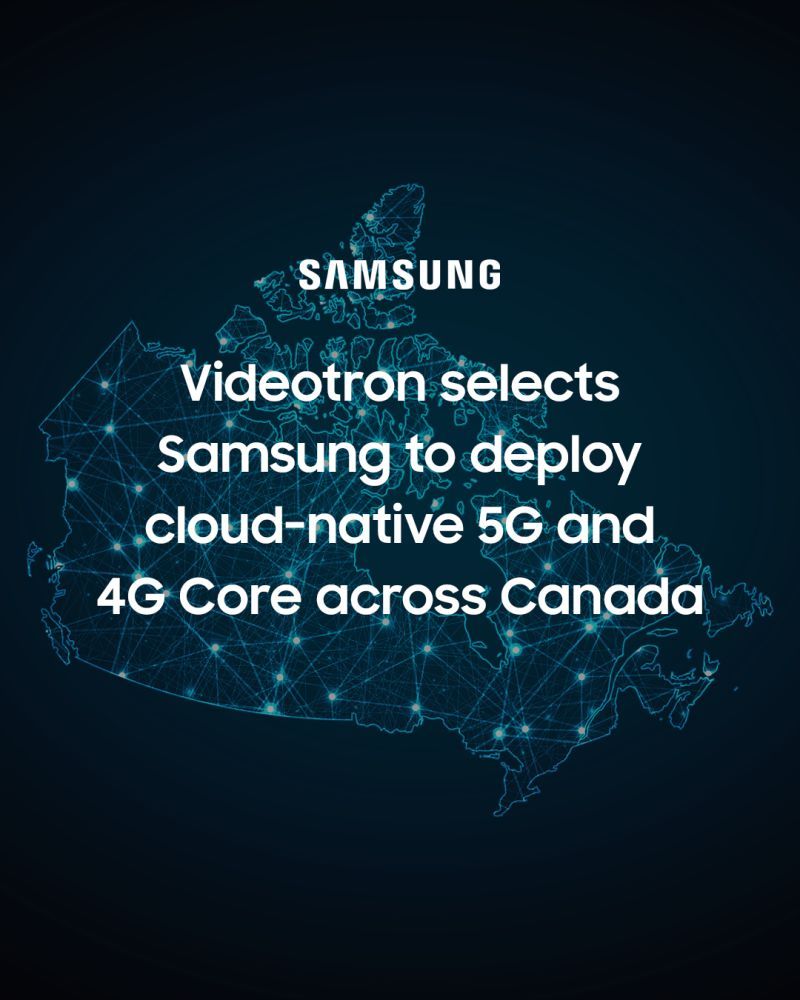 삼성전자, 캐나다 비디오트론 5G 핵심 코어망 수주...북미 통신 네트워크... - 뉴스 썸네일 이미지