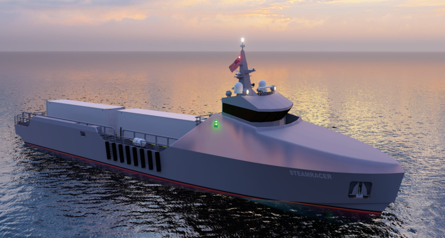 'HD현대·한화 참여' 美 해군 무인수상함 수주전 대진표 '윤곽' - 뉴스 썸네일 이미지