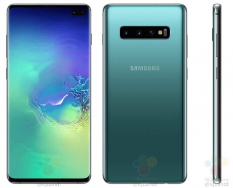삼성 갤럭시 S10플러스 추정 이미지. (사진=윈퓨처)
